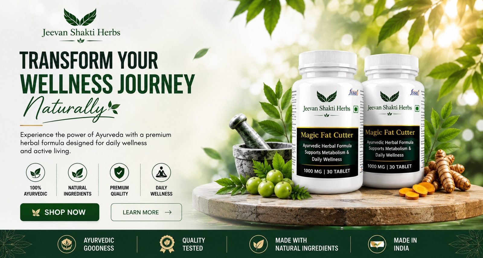 Transform your wellness journey naturally with Magic Fat Cutter